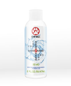 HEMP WOLF NANO2NANO CBD natural spring water