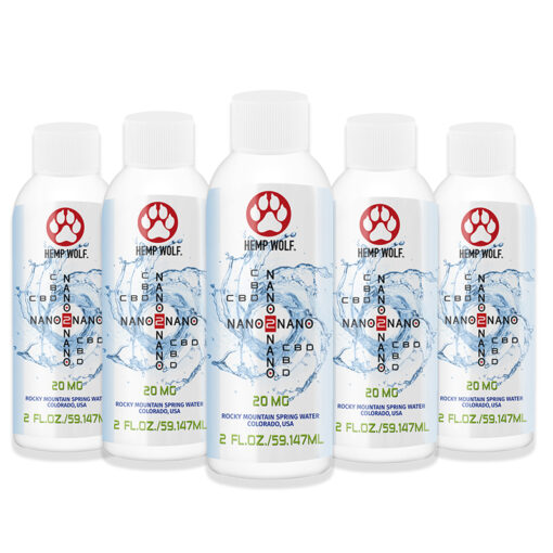 NANO2NANO CBD Rocky Mountain Spring Water — 5 Bottles